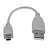 StarTech.com USB2HABM6IN kabel USB 0,152 m USB 2.0 USB A Mini-USB B Szary