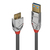 Lindy 36656 kabel USB 0,5 m USB 3.2 Gen 1 (3.1 Gen 1) USB A Micro-USB B Szary