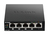 D-Link DGS-1005P Beállítást nem igénylő (unmanaged) L2 Gigabit Ethernet (10/100/1000) Ethernet-áramellátás (PoE) támogatása Fekete