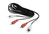 Cablexpert CCA-2R2R-6 audio kábel 1,8 M 2 x RCA Fekete, Vörös, Fehér