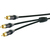 Schwaiger CIK4030 533 audio kabel 3 m RCA 2 x RCA Zwart