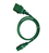 Raritan SLC14C15-0.5MK3-6PK electriciteitssnoer Groen 0,5 m C14 stekker C13 stekker
