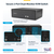 StarTech.com Secure 2-Port Dual-Monitor KVM Switch, DisplayPort, 4K 60Hz, NIAP 4.0 Gecertificeerde Desktop KVM, Metalen Behuizing, Made in USA