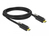DeLOCK 84138 USB-kabel 2 m USB 3.2 Gen 2 (3.1 Gen 2) USB C Zwart