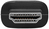 Goobay 68098 changeur de genre de câble HDMI DVI-D Noir