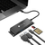 Techly IADAP-USBC-935 laptop dock/port replicator Wired USB 3.2 Gen 1 (3.1 Gen 1) Type-C Black
