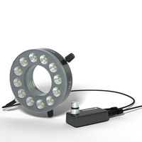 Artikelbild - LED-Ringlicht RL12 UV, 90 mm - 180 mm (optimal ca. 140 mm), UV 365 nm