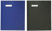 ELBA Chemise à courrier A4 en PVC, avec élastiques, bleu (61163430)