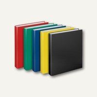 Veloflex Ringbücher "Basic", DIN A4, PP, 4-D-Ringe Ø 25 mm, 5-farbig sortiert