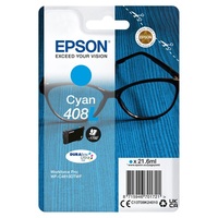EPSON Tintapatron DURABrite Ultra tinta / Spectacles – 408/408L (XL, Cyan)