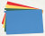 Signalkarten DIN A5 quer sortiert in 4 Farben, 100 St.