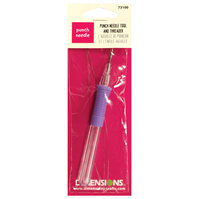 Punchneedle: Punch Needle Tool and Threader