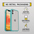 OtterBox React - Funda Protección mejorada para iPhone 12 mini Sea Spray - clear/Azul - ProPack - Funda
