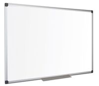 Bi-Office Maya Enamel Aluminium Framed Whiteboard 90x60cm