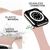NALIA Bracelet Silicone Smart Watch Strap compatible with Apple Watch Strap Ultra/SE & Series 8/7/6/5/4/3/2/1, 42mm 44mm 45mm 49mm, iWatch Fitness Watch Band for Men & Women Pink