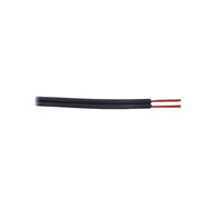LS-Kabel 2x0,75mm², schwarz, Spule 100 m - CCA