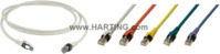 Patchkabel, RJ45-Stecker, gerade auf RJ45-Stecker, gerade, Cat 5e, S/FTP, LSZH,