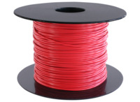 PVC-Fahrzeugleitung, FLRY-B, 0,5 mm², AWG 20, rot, Außen-Ø 1,6 mm
