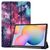 Tri-fold caster hard shell cover - Galaxy Style for Samsung Tablet-Hüllen