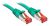 Rj45/Rj45 Cat6 0.3M Networking Cable Green S/Ftp (S-Stp) Netzwerkkabel