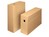 Loeff's Patent Citybox Archiefdoos, Karton, 260 x 115 x 390, Bruin (pak 50 stuks)