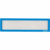 Infotasche magnetisch für Überschriften A4quer/A3hoch blau VE=1 Stück