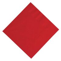 Duni Lunch Napkin in Red Made of Paper with 3 Ply Recyclable 330mm