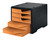 Schubladenbox styroswingbox schwarz / apricot