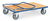 fetra® Klappwagen, Ladefläche 1200 x 800 mm, 600 kg Tragkraft, Schiebebügel klappbar