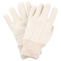 NITRAS Baumwoll-Jersey-Handschuhe, naturfarben, Größe 8