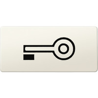 Symbole, rechteckig, Schlüssel, weiß
