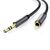 UGREEN AV118 AUX jack audio hosszabbító kábel, 3.5mm, 5m, fekete (10538)