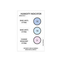Antistat 309-0000 Humidity Indicator Cards 3 Spot 5,10, 60% - Pack Of 125