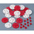 Reely Plastic Gear Set Red/White 20pcs Image 2