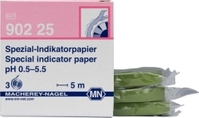 0.5 ... 5.5pH Special indicator papers