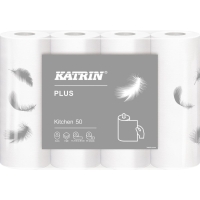 Katrin Plus 50 konyhai papírtorlők, 2-retegű, 4 tekercs/csomag