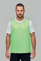 Atléta hálós Proact könnyű unisex (100%poliészter) fluorescent green, 2XL/3XL