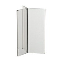 Menu Card Holder / Multiple Section Tabletop Display / Acrylic Y-Shaped Stand A4 – A6 | A6 (3x)