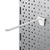 Display Hook / Cantilever Pegwall Hook System / Pegwall Single Hook "ROK" | 200 mm