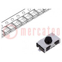 Microswitch TACT; SPST-NO; Pos: 2; 0.05A/32VDC; SMT; none; 4.5N