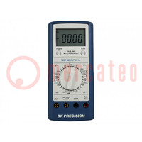 Digital multimeter; LCD; 4,5 digit (20000); True RMS; 0÷50°C