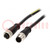Cable: for sensors/automation; PIN: 5; M12-M12; 5m; plug; plug; 60V