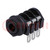 Socket; Jack 6,3mm; female; stereo,with triple switch; ways: 3