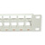 ROLINE Keystone 19'' Module frame Cat.5/Cat.6, 24 Ports, blank, UTP, grey