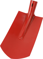 Kabelgrabenschaufel, rot pulverbeschichtet, 300 x 160 mm