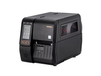 XT5-40 Serie - Etikettendrucker, thermotransfer, 203dpi, USB + USB-Host + RS232 + Ethernet, Aufwickler + Peeler, schwarz - inkl. 1st-Level-Support