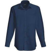 HAKRO Business-Hemd, langärmelig, marineblau, Gr. S - XXXL Version: XL - Größe XL