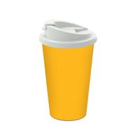 Artikelbild Coffee mug "Premium Deluxe", standard-yellow/white