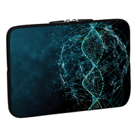 PEDEA Design Schutzhülle: DNA strings 13,3 Zoll (33,8 cm) Notebook Laptop Tasche