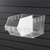 Storbox „Big” / Warenschütte / Box für Lamellenwandsystem | crystal clear doorzichtig